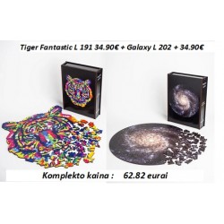 Wooden puzzles 202 Galaxy +...