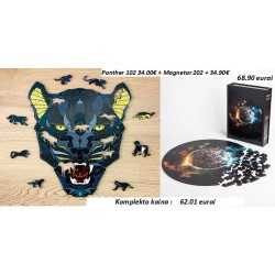 \Wooden puzzles 102 PANTHER...