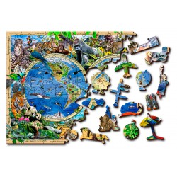 Wooden puzzles 600 ANIMAL...